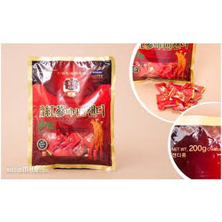 Combo 10 gói Kẹo Sâm đỏ Hàn Quốc 200g
