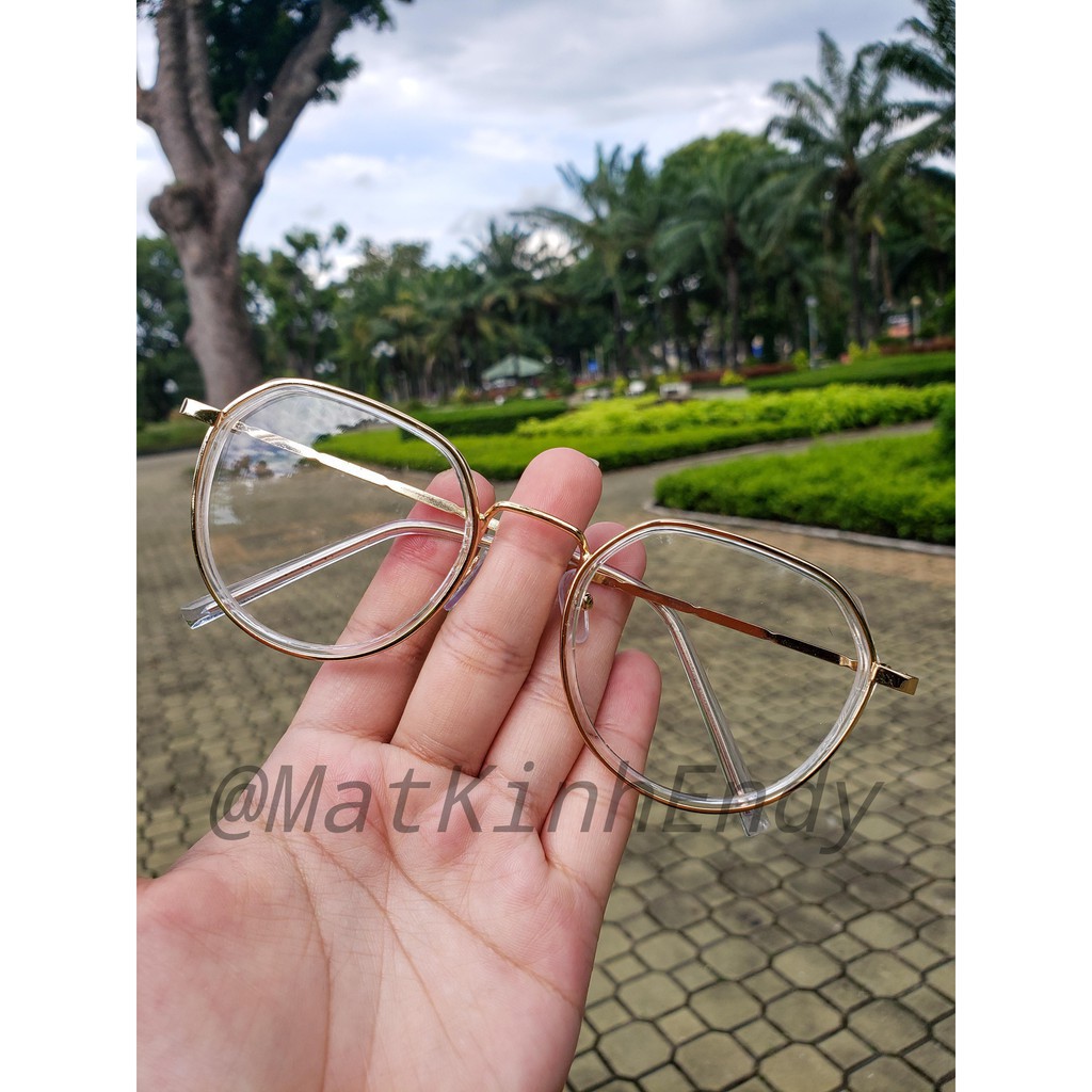 Gọng kính cận kim loại C1003 🕶 Kính cận thời trang | BigBuy360 - bigbuy360.vn