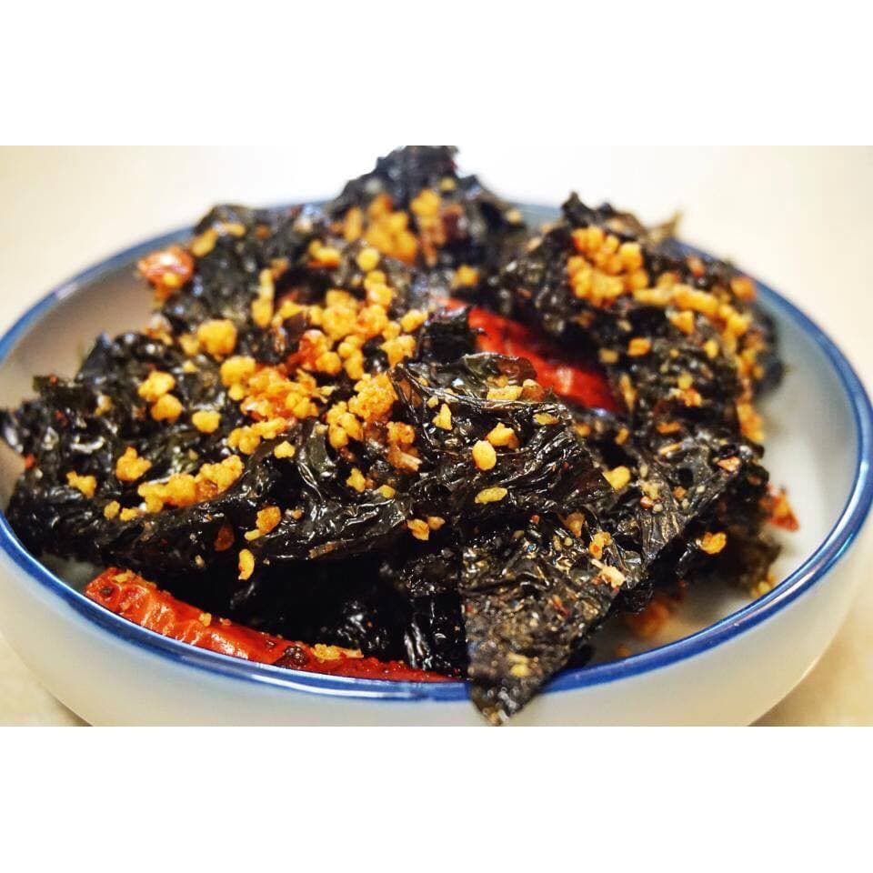 Rong biển cháy tỏi 200gr
