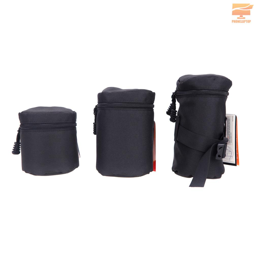 Túi Đựng Ống Kính Máy Ảnh 13x8.5cm Cho Dslr Nikon Canon Sony Lenses Fy-2