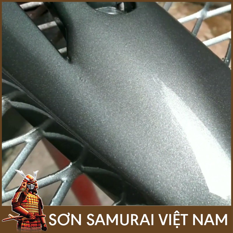 Màu Bạc Son Samurai - Combo Sơn Xịt Samurai Màu H177