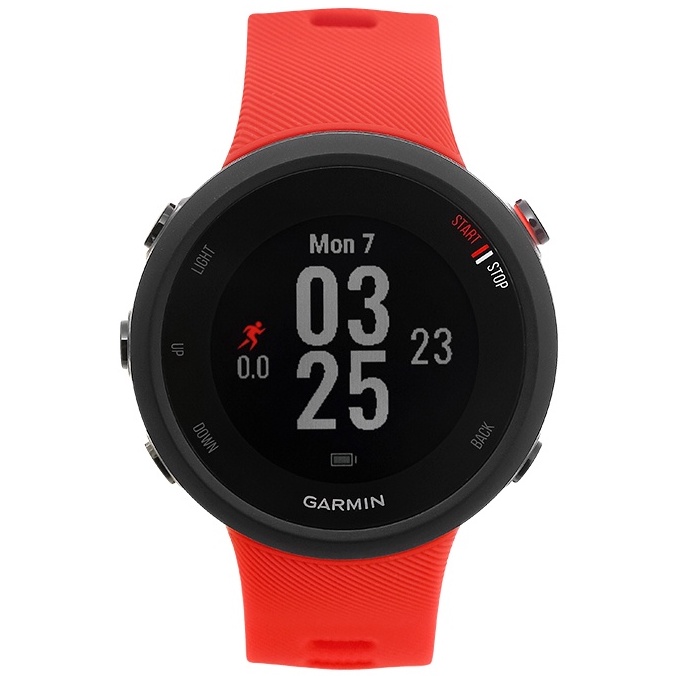 Đồng hồ thông minh Garmin Forerunner 45 Đỏ kháng nước 5ATM theo dõi nhịp tim màn hình MIP - Chính hãng BH 12 tháng