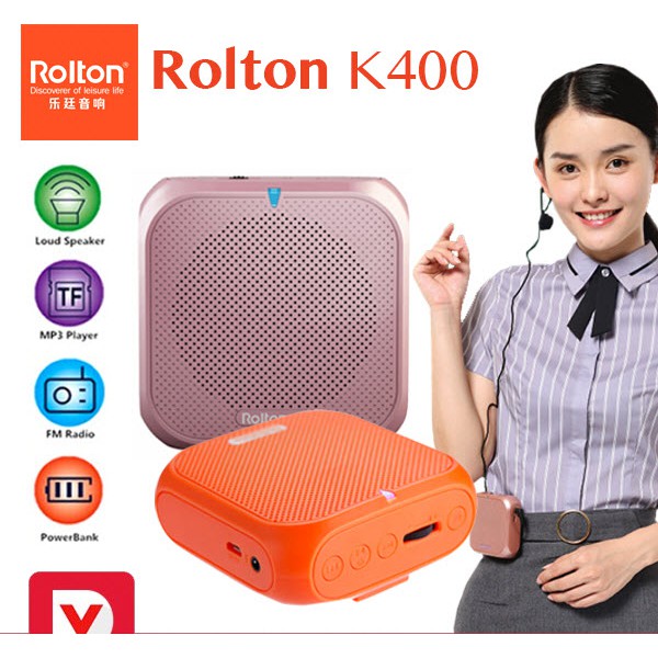 Máy Trợ Giảng Mini 4 trong 1 Rolton K400