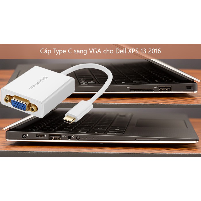 USB Type C sang VGA chính hãng Ugreen 40274
