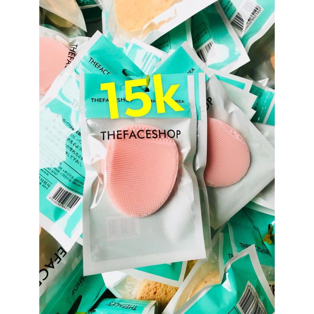 Mút rửa mặt bọt biển (1 gói) tẩy trang , bông tẩy trang dùng trong spa