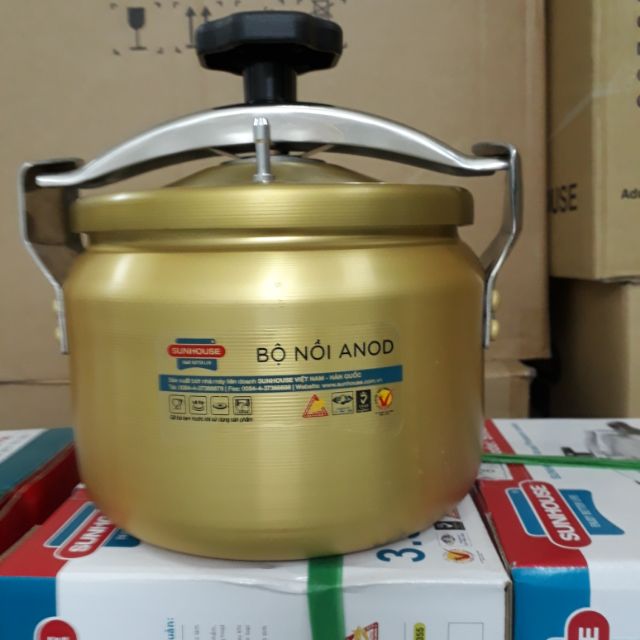 Nồi áp suất nấu gas SUNHOUSE SHD 8354 3l5 Số điện thoại tư vấn 0902869401