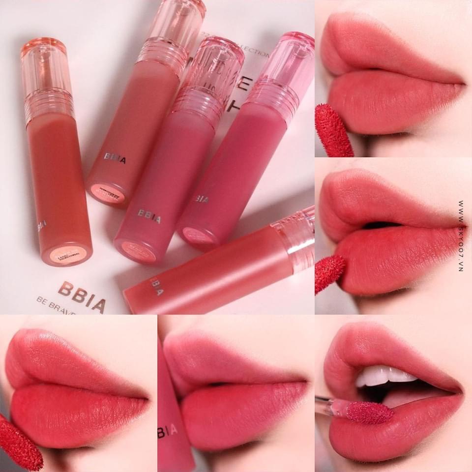 Son Kem Lì Bbia Water Velvet Tint (5 màu)