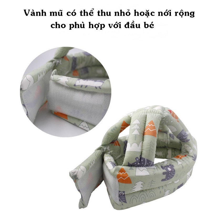 Mũ Bảo Vệ Đầu An Toàn Cho Bé Chống Va Đập DDM169