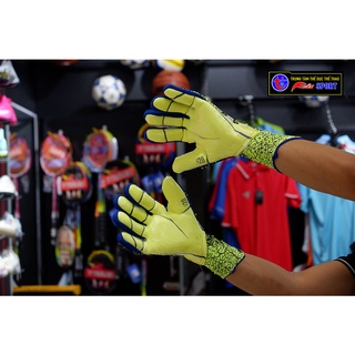 Găng tay thủ môn Predator Pro (không xương) - Xanh(size8-9-10)