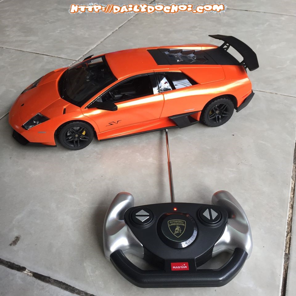 Ô tô Rastar Lamborghini Aventador SVJ siêu ngầu tỉ lệ 1:14