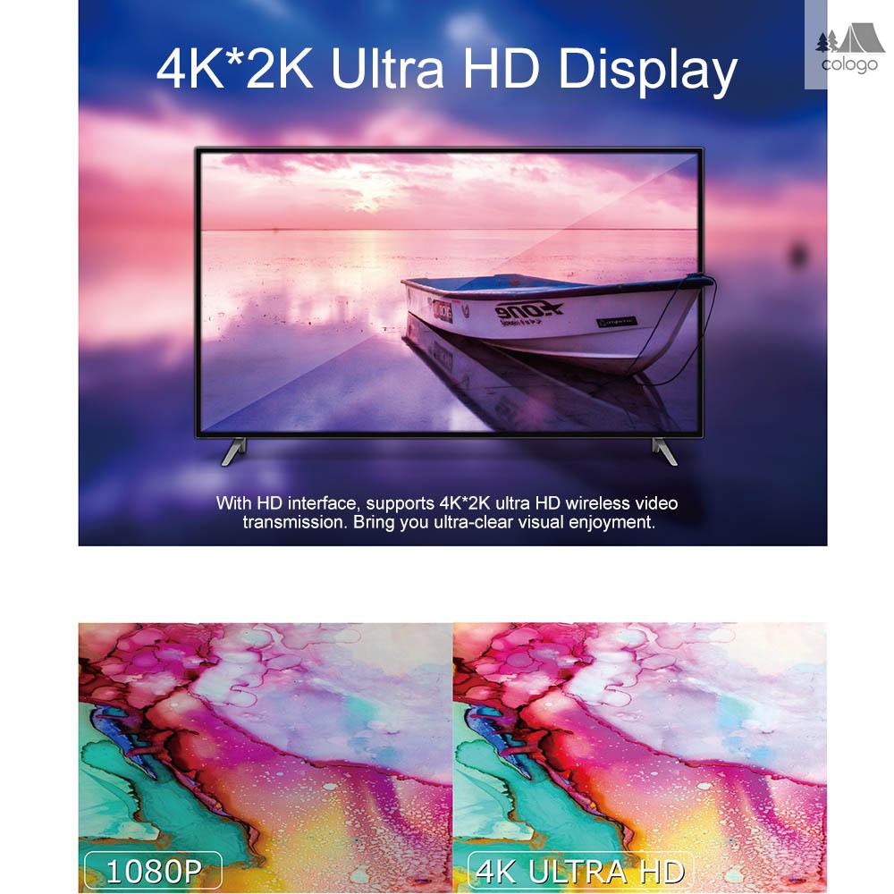 Thiết bị thu phát wifi 2.4G AnyCast M100 hiển thị TV 4K Airplay có song song DNLA cho Android iOS máy chiếu HDTV | BigBuy360 - bigbuy360.vn