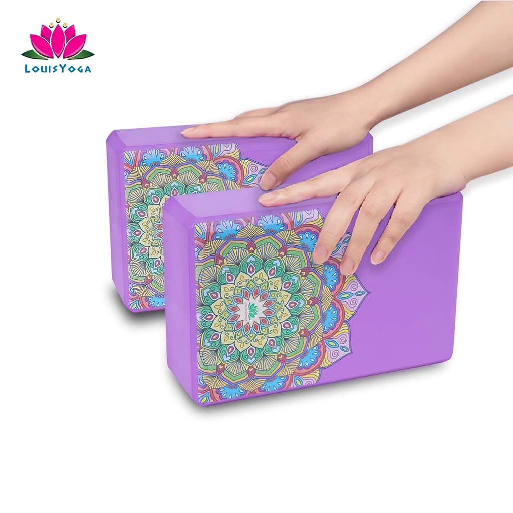 [Mã BMBAU50 giảm 7% đơn 99K] Gạch tập yoga - Thư viện Yoga - Khối lượng 200gr, size 23cm x 15cm x 8cm