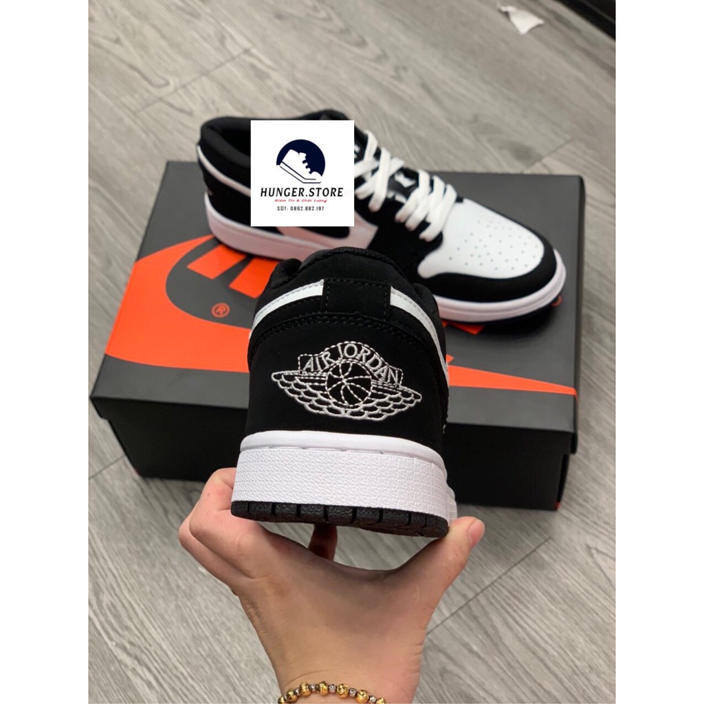 [Mã JDCT1 Giảm 15K Đơn 50K] Giày thể thao Jordan 1(Panda),Đen trắng cổ thấp,đủ size Nam v Nữ Full bill - Hunger.Store HN | BigBuy360 - bigbuy360.vn