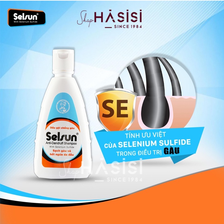 DẦU GỘI CHỐNG GÀU SELSUN - Anti - Dandruff Shampoo 100ml