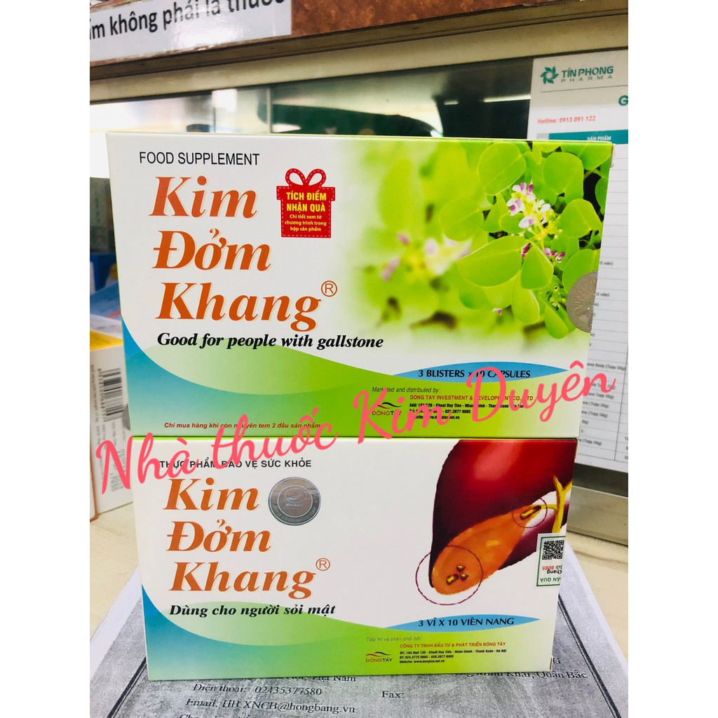 KIM ĐỞM KHANG - hỗ trợ người bị gan sỏi mật