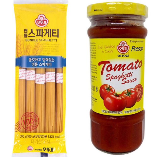 Combo 1 gói mì ý 500g + 1 hũ sốt spaghetti 220g