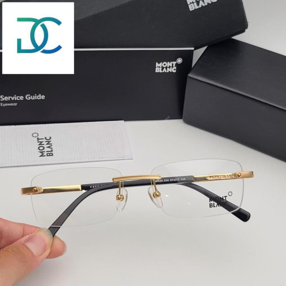 Gọng kính cận titanium thời trang và độc đáo - MONT.BLANC MB545 tặng kèm phụ kiện