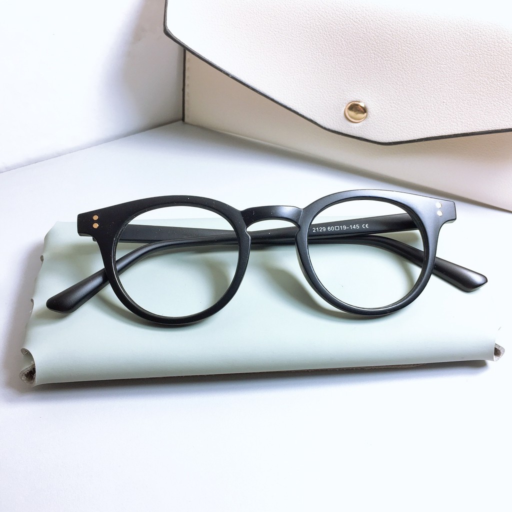 [Mã SKAMCLU7 giảm 10% cho đơn từ 0Đ] Gọng kính tròn mắt tròn nhỏ 2129 nhận cắt cận viễn loạn | BigBuy360 - bigbuy360.vn