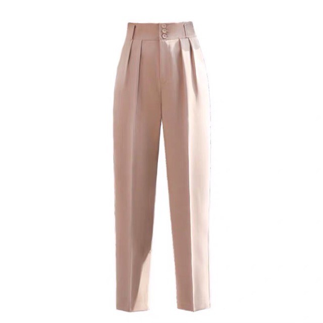 QUÂN BAGGY TÂY CÔNG SỞ DÁNG ĐẸP CHẤT TUYẾT MƯA ĐỨNG FROM KHÔNG XÙ LÔNG THỜI TRANG BANAMO FASHION QUẦN BAGGY 3KHUY 8315