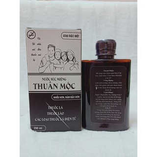 Nước Súc Miệng Cai Thuốc Lá Thuần Mộc