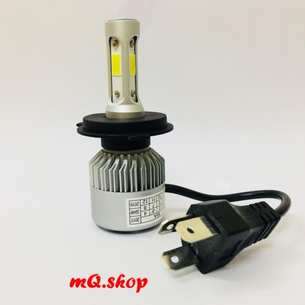 Đèn pha LED c6  3 tim H4