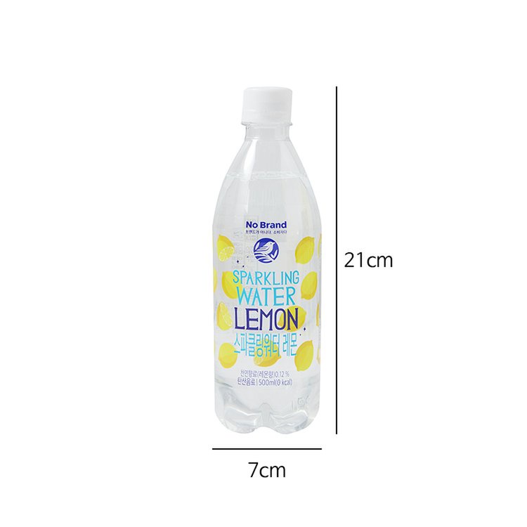 Nước Uống Có Ga Sparkling Không Đường Vị Trái Cây No Brand 500ml - Emart VN