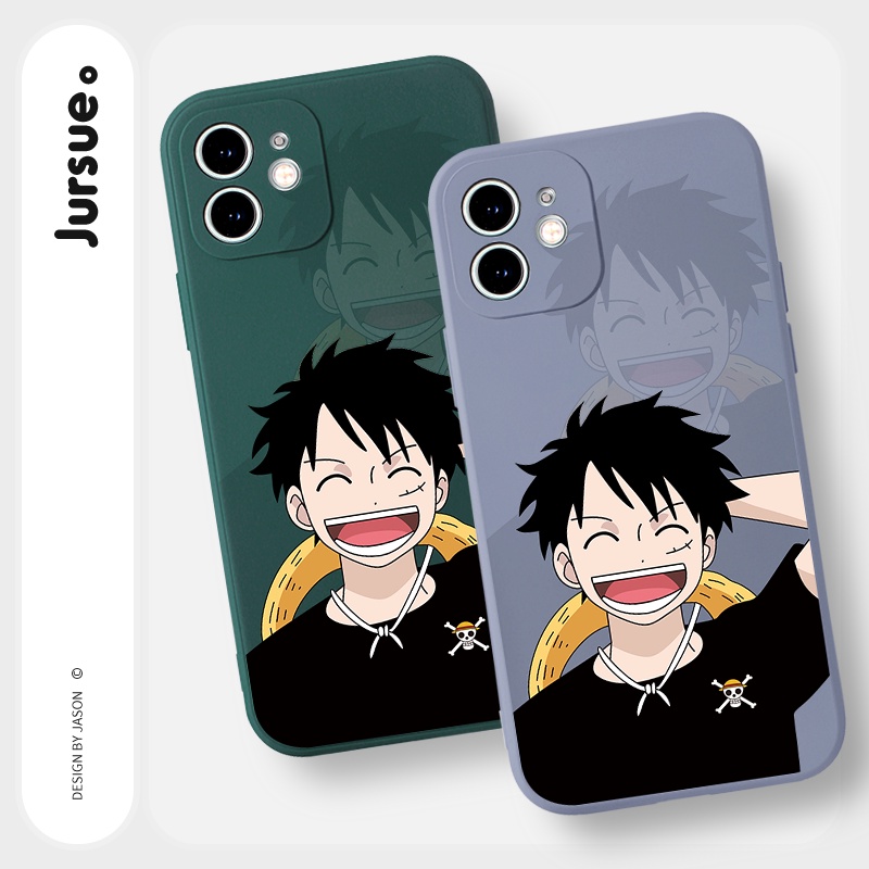 Ốp lưng JURSUE mềm hoạt hình dễ thương đẹp cho iPhone 13 12 11 Pro Max SE 2020 X XR XS ip 8 7 6 6S Plus kute Y265