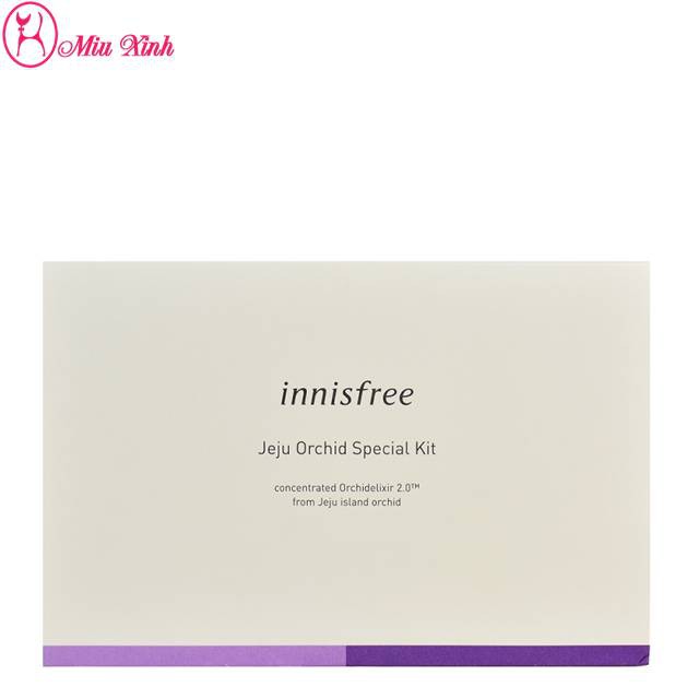 BỘ SẢN PHẨM DƯỠNG DA [INNISFREE] Jeju Orchid Special Kit