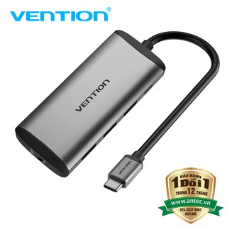 CÁP CHUYỂN ĐỔI TYPE-C RA LAN KÈM 3 CỔNG USB 3.0 VENTION TGDHB