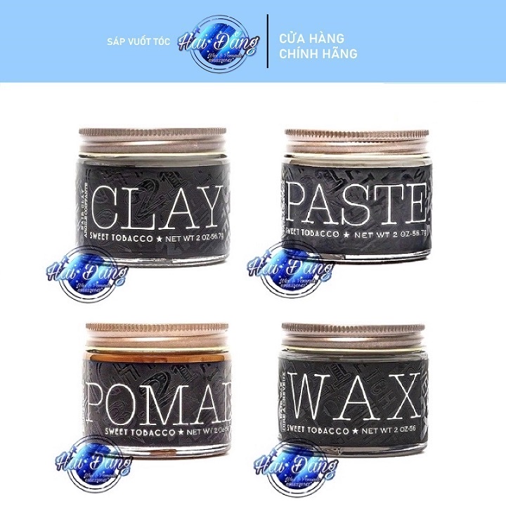 Sáp vuốt tóc 18.21 Man Made CLAY , Man Made WAX , Man Made POMADE , Man Made PASTE