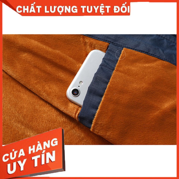 HÀNG NHẬP KHẨU -  Áo khoác nam kaki bomber đẹp lót lông siêu ấm mặc mùa đông cao cấp hàng hiệu dành cho mọi lứa tuổi siê