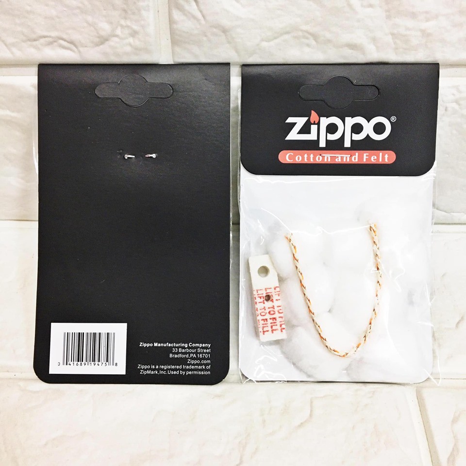 Bông gòn thay cho zippo