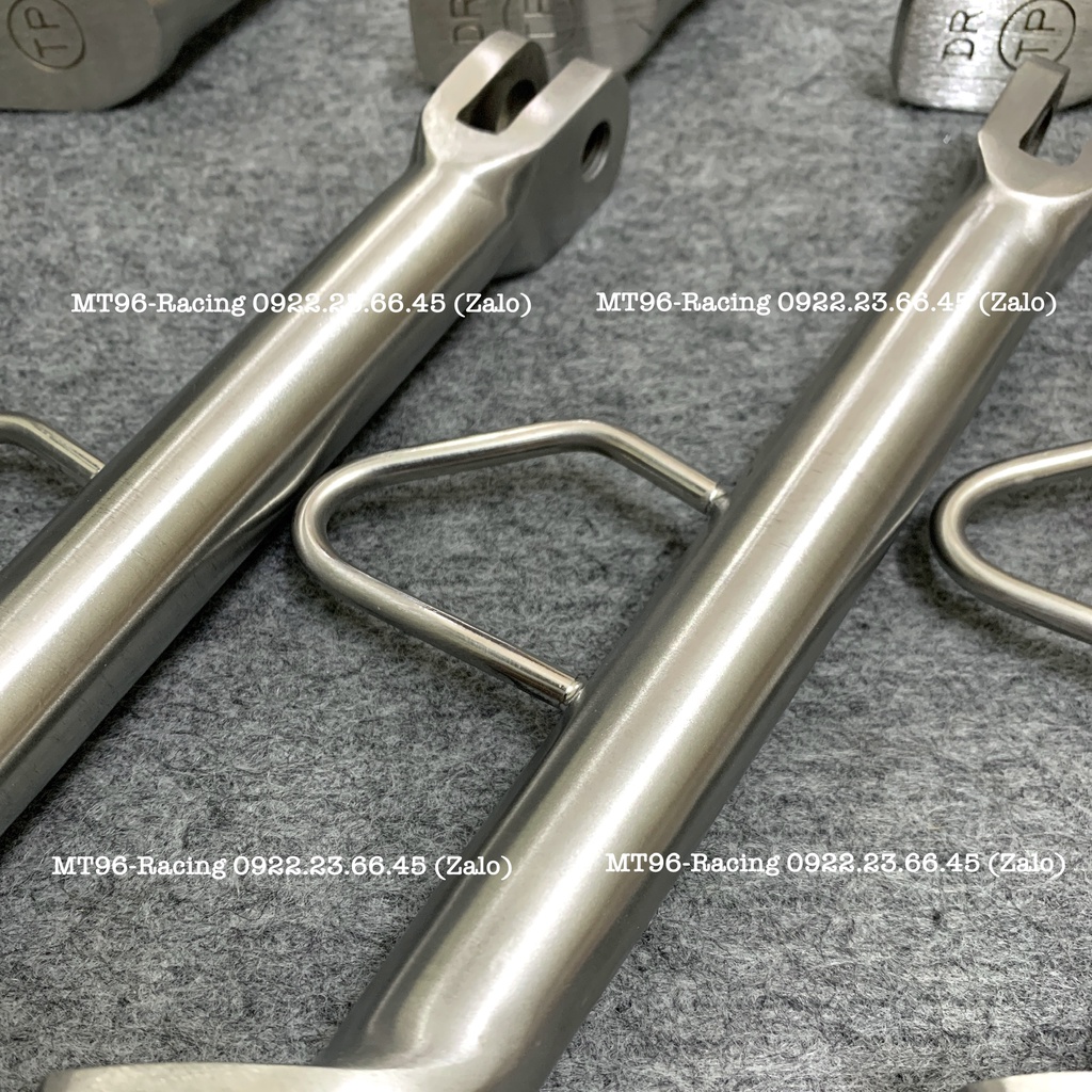 Chân Chống Nghiêng Salaya Cho Wave Dream Các Đời Chuẩn Inox304 Nguyên Khối Cứng Cáp