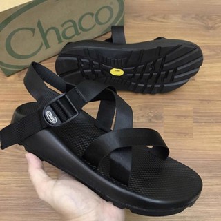 Sandal Nam Chacoo Full Đen Kiểu Dáng Đơn Giản Dễ Dàng Phối Đồ