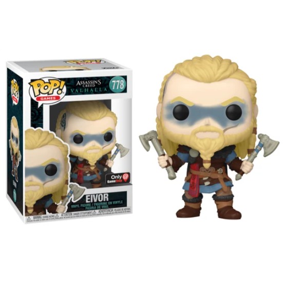 Đồ chơi mô hình funko pop 778 Eivor (Double Axes) [GameStop] - Assassin's Creed Valhalla