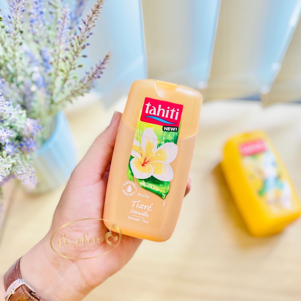 SỮA TẮM TAHITI HƯƠNG NHÀI & VANI 250ML - PHÁP