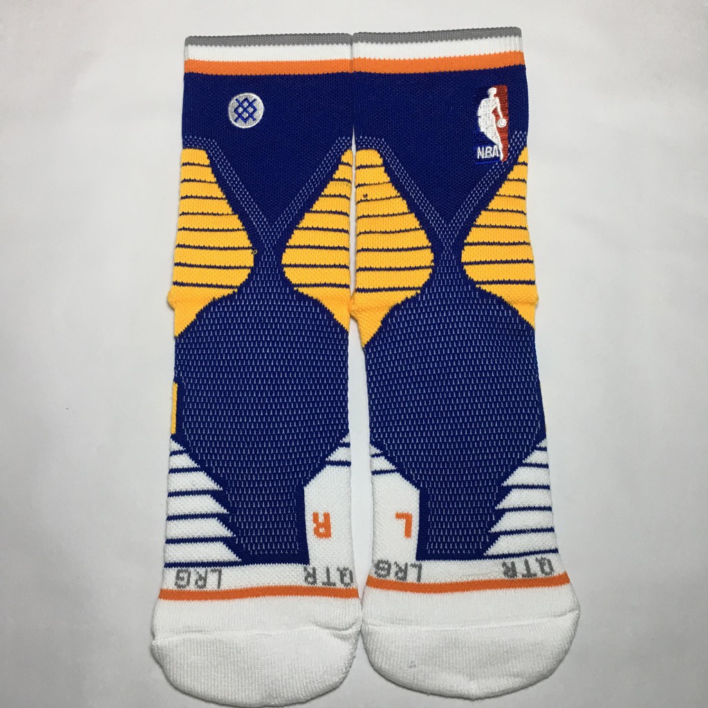 Stance NBA Quarter ( Blue & Yellow )