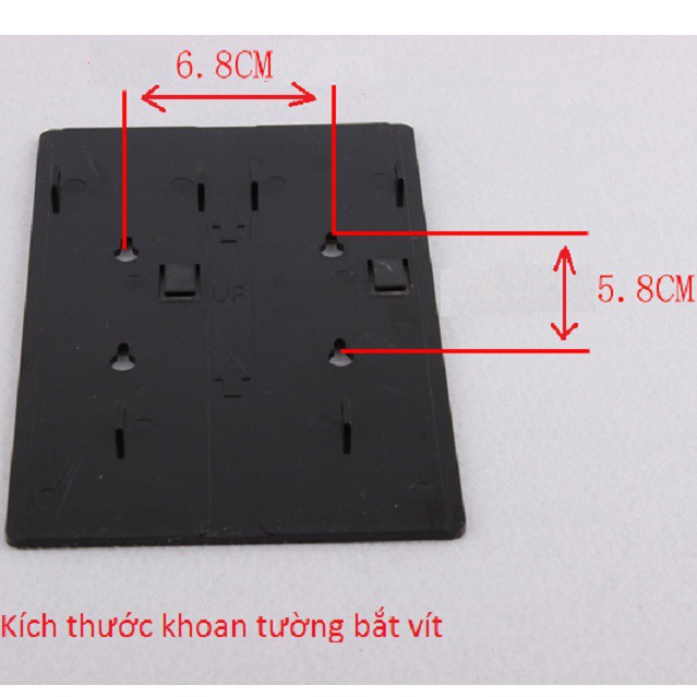 Hộp đựng dầu gội, sữa tắm, nước rửa tay loại gắn tường hộp đôi SZ06, nhựa plastic