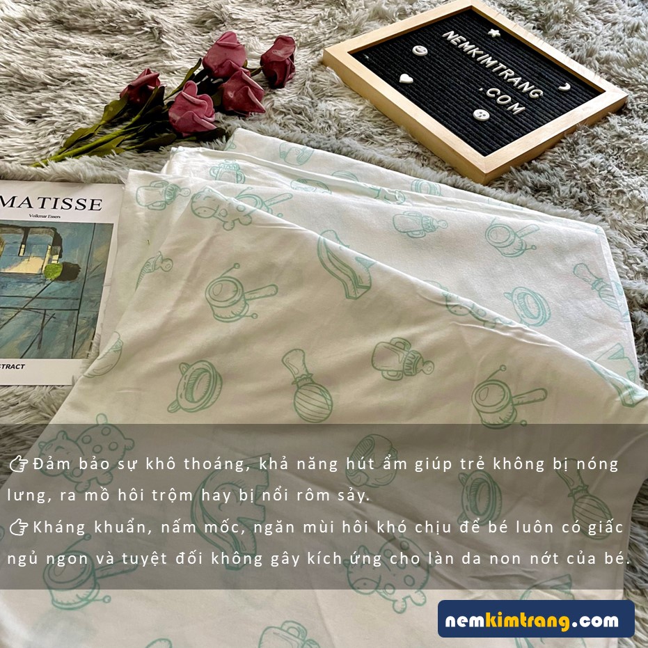 ÁO  nệm cao su em bé Liên Á  - ĐỦ KÍCH THƯỚC, CHÍNH HÃNG