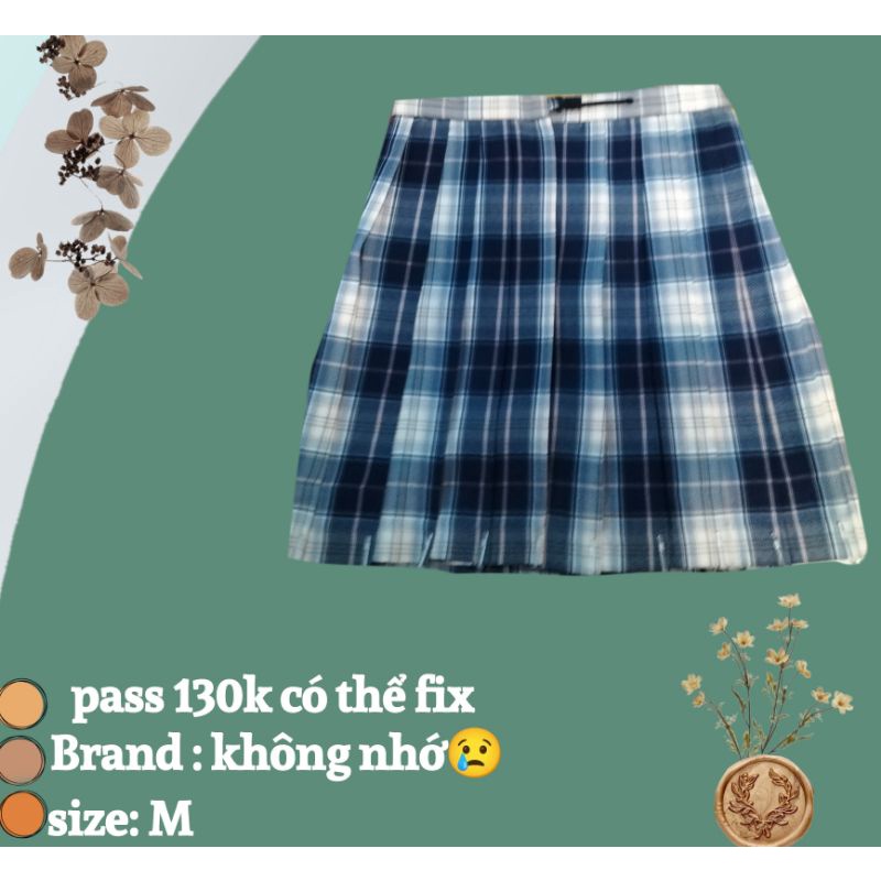 váy nữ sinh nhật bản/jk brand/pass