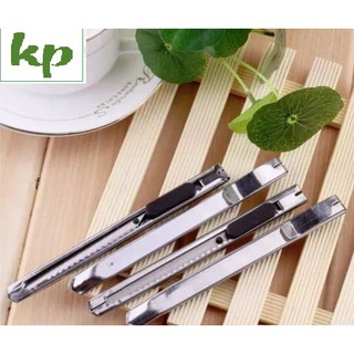 Combo 5 Dao Rọc Giấy, Cắt giấy văn phòng phẩm tiện dụng bằng kim loại GD182-DaoRG-5.