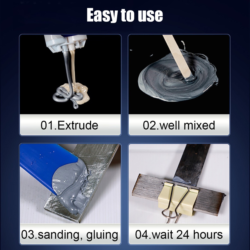 Keo Dán Sửa Chữa Lỗ Vết Nứt Bằng Nhôm Đồng Thau Chuyên Dụng