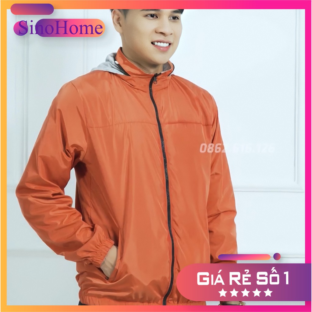 [VIDEO SP THẬT] Áo KHOÁC GIÓ (DÙ) 2 MẶT Nam Nữ - ÁO 2 LỚP -CHỐNG NẮNG, CHỐNG NƯỚC, CHỐNG BỤI 