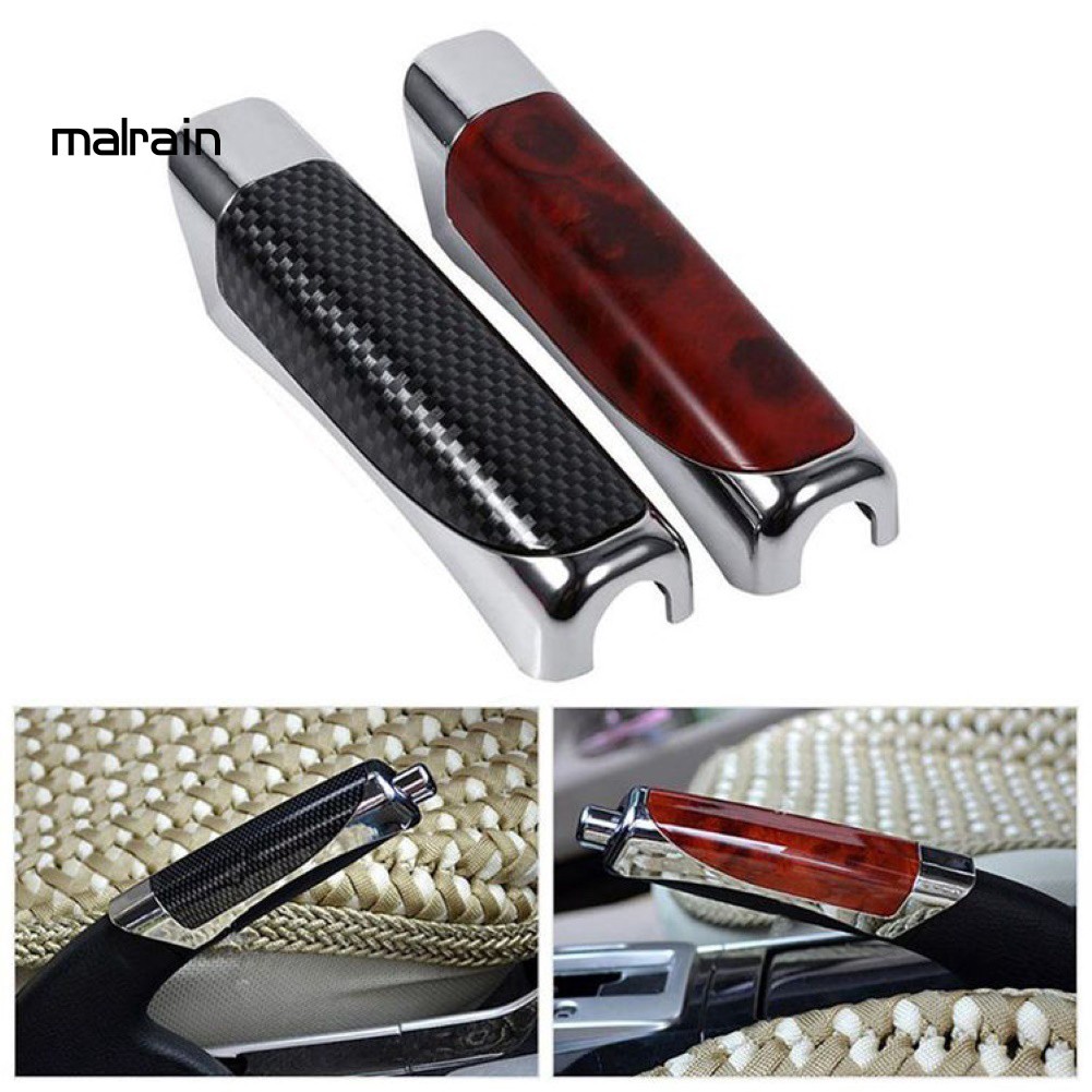 Miếng bọc bảo vệ bằng sợi carbon tiện dụng cho phanh tay xe hơi
