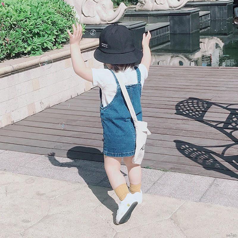 Đầm Yếm Jean Thời Trang Cho Bé Gái Se7