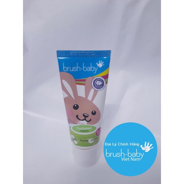 KEM ĐÁNH RĂNG CHO BÉ CHÍNH HÃNG #BRUSH #BABY 50ml đủ loại