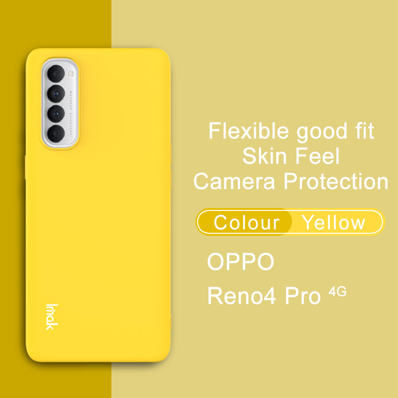Ốp điện thoại IMAK mặt nhám mềm đầy màu sắc thời trang cho Oppo Reno 4 Pro 4g