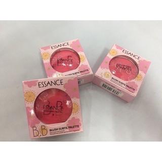 Phấn Má Hồng Essance 2 tầng có cọ