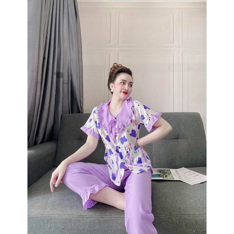 SET BỘ THỜI TRANG HỌA TIẾT BÒ SỮA SIÊU DỄ THƯƠNG