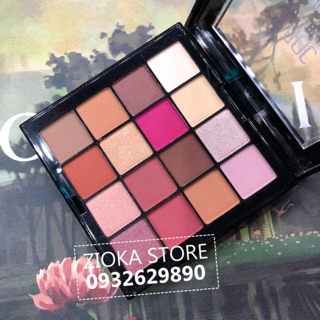 Bảng mắt nhũ lì 16 ô aqc beauty studio